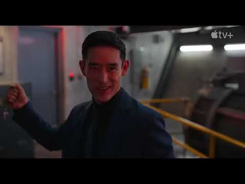 Close-up of the revolving restaurant fight that pairs choreography with a big pop cue