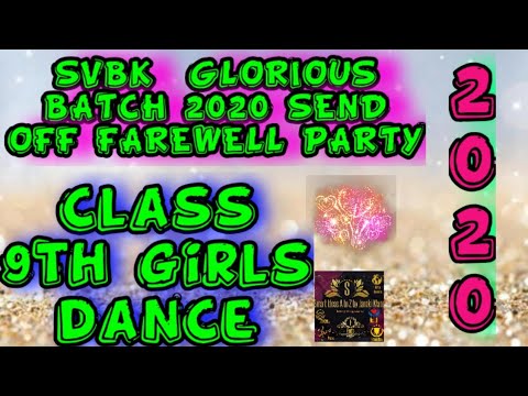 Srivenkateswara bala kuteer 2020 9th A farewell dance