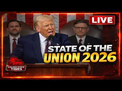 🔴 LIVE: President Donald Trump Delivers State of the Union Speech 2026!