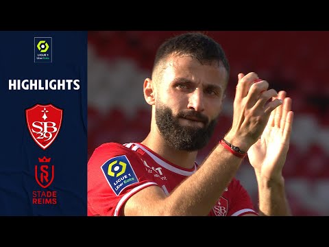 STADE BRESTOIS 29 - STADE DE REIMS (1 - 1) - Highlights - (SB29 - SdR) / 2021-2022