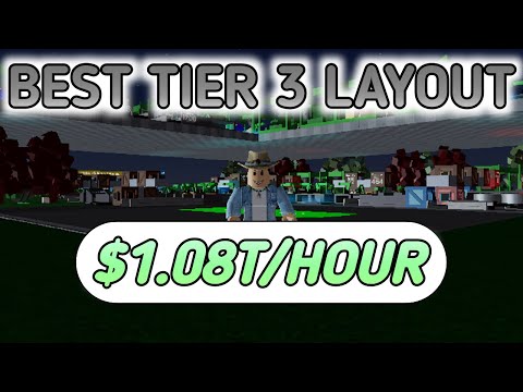 BEST TIER 3 LAYOUT FACTORY SIMULATOR! - Roblox Factory Simulator