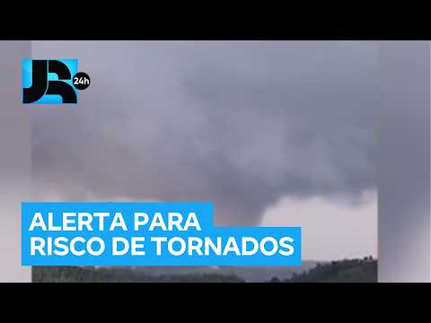 São Paulo, Paraná e Mato Grosso do Sul entram em alerta para risco de tornados nesta quinta (10)