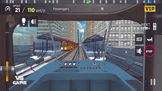 Old Train Winter Drive | Subway Simulator 3D Android Gameplay