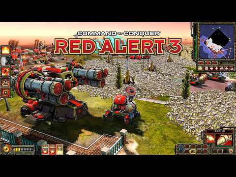 Red Alert 3 Corona MOD Soviet FFA Gameplay | Massive Ore at Center of the MAP!!!