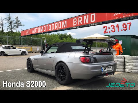 Brno Trackday | JEDETO Honda S2000 - Best lap 2:31.97