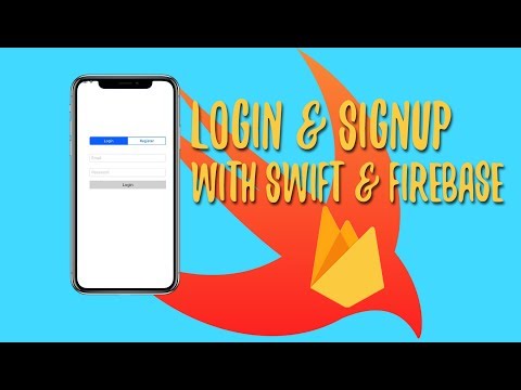 How To Build a Sign Up & Login Page with Swift & Firebase