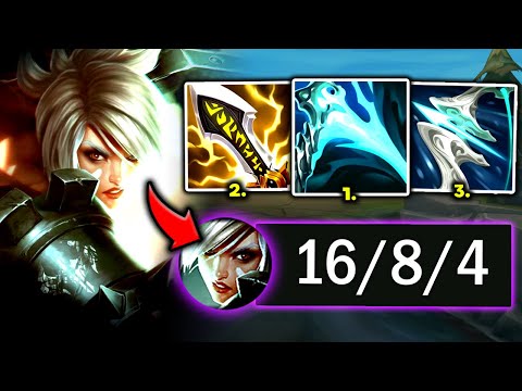 RIVEN'S CRIT BUILD IS INCREDIBLE IN SEASON 13! (4000 DMG COMBOS)