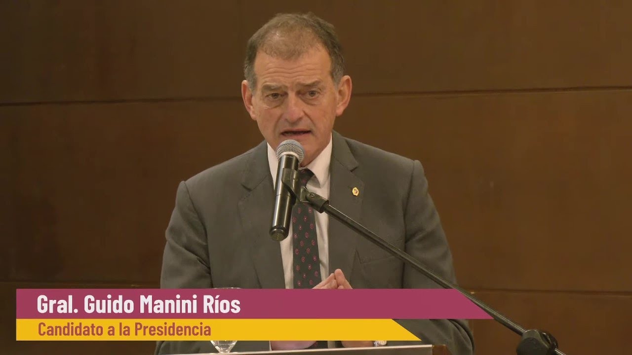 Candidato a Pdte. de la República Guido Manini Ríos | Presentación del Programa de Gobierno