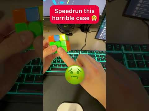 Bad F2L case made easy 🫨 #cfop