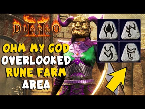 Ohm My God Overlooked High Rune & Skiller Farming Area in Diablo 2 Resurrected / D2R