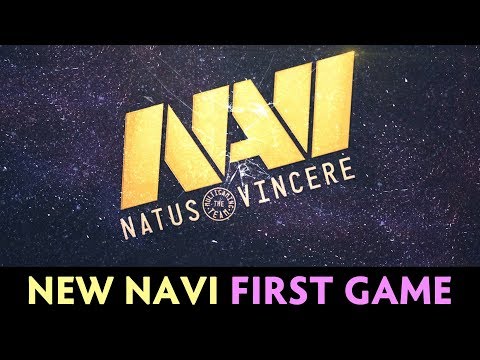 NEW NaVi roster FIRST GAME vs team SingSing + Gorgc — party Ranked