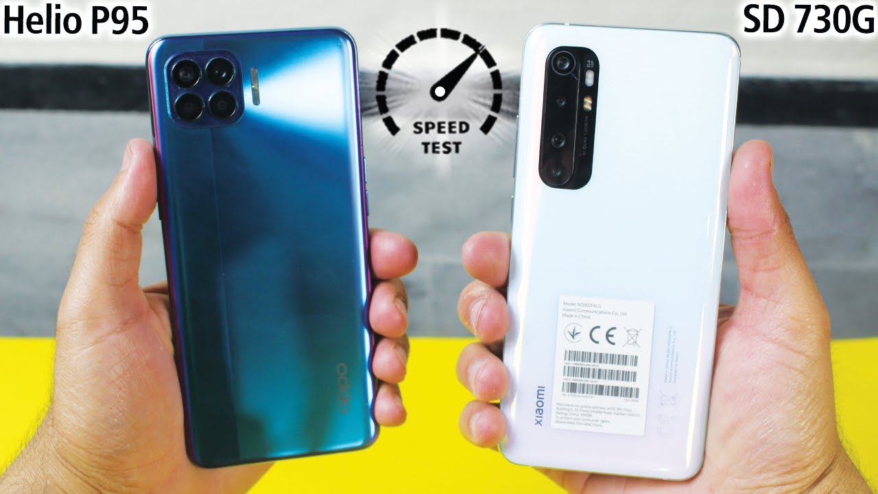Oppo F17 Pro vs Xiaomi Mi Note 10 Lite - Speed Test!