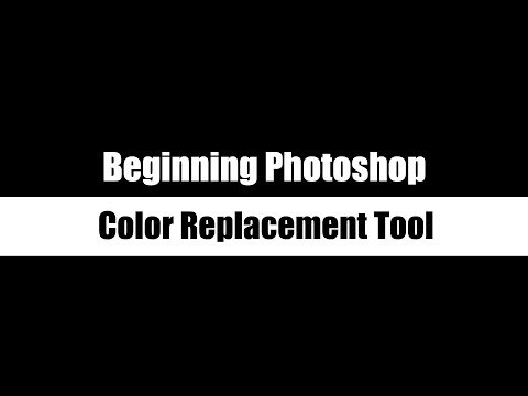 Color Replacement Tool in Photoshop