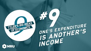 Tyler Cowen's Idea #9: One Person's Expenditure Is Another's Income