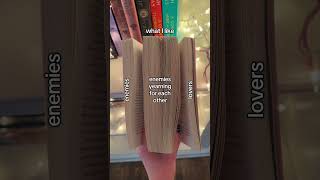 Like I want to SEE HATRED. VIOLENCE. SOMETHING😭(i know i have issues)#booktube #enemiestolovers