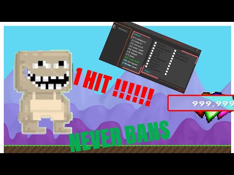 GROWTOPIA [1 HIT NEVER BAN] NO RES] NO DC  EASY LVL 100 !!!!!! [FOR PC ] V.2.986
