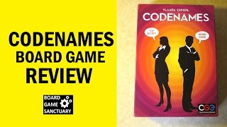 Codenames Board Game Review & Runthrough