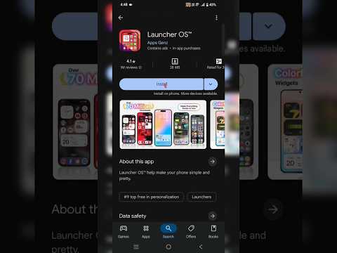 iphone 16 pro launcher |🥰for android🥰|#iphone16 #iphone16pro #iphone16promax #launcher #shorts ❣️❣️