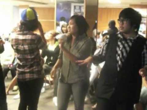 ZUZU Donghae Shindong dancing Twinkle SNSD @ ZUZU's 3rd Anniversary Party 120617