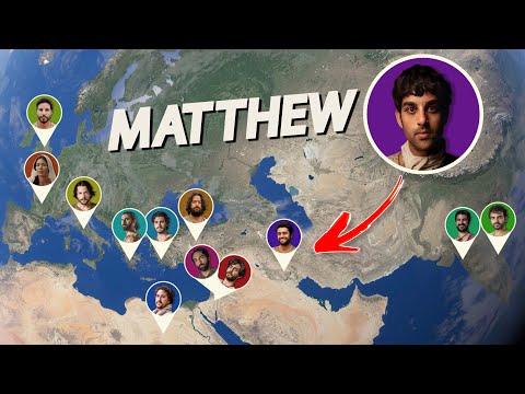 The Death of Every Disciple on a Map