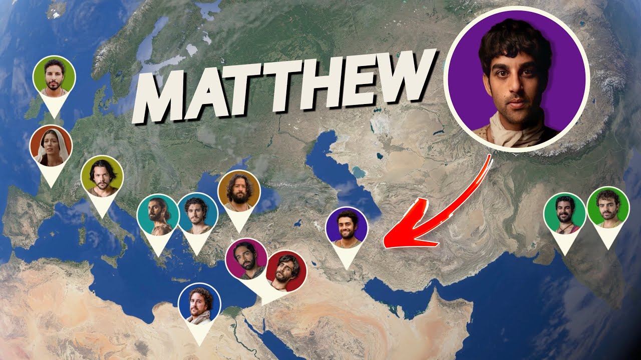 The Death of Every Disciple on a Map