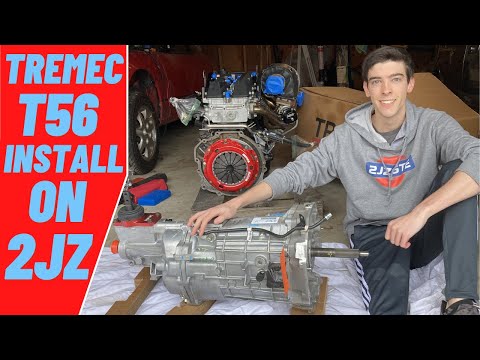 Ep. 16 | Grannas Racing T56 Install on Toyota 2JZ | 240sx 2jz swap