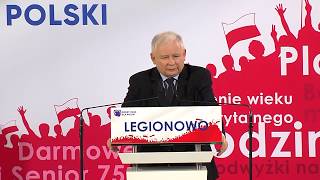 Jarosław Kaczyński - Wystąpienie Prezesa PiS na Konwencji w Legionowie