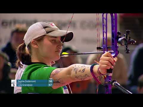 Dodémont vs Grandjean – Or Arc à poulies femmes | Championnat de France en Salle Vittel 2022