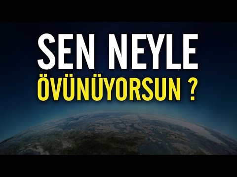 Sen neyle övünüyorsun? Nureddin Yıldız