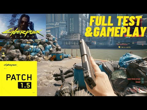 Cyberpunk 2077 Patch 1.5 Full Test - Dell G15 RTX 3060 Laptop