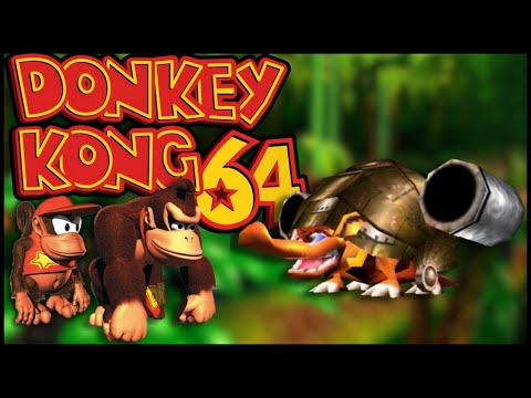 Donkey Kong 64 - Full Walkthrough Part 1: Jungle Japes