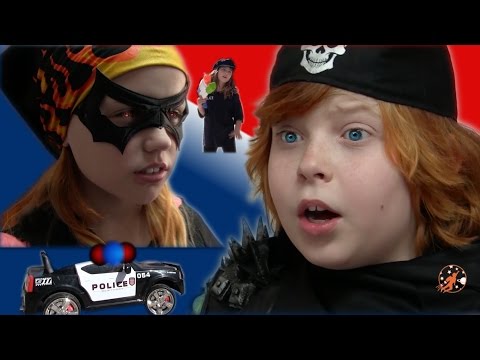 Little Heroes 23 - The Police Car, The Cops, The Double Agent Stryker and The Nerf Gun