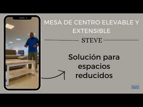 Mesa Elevable/Extensible Steve R.Nordish/Negro