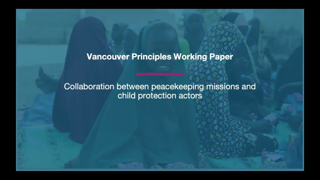Launch | Working Paper on the Collaboration between UN Peacekeeping Missions and CP Actors [English]