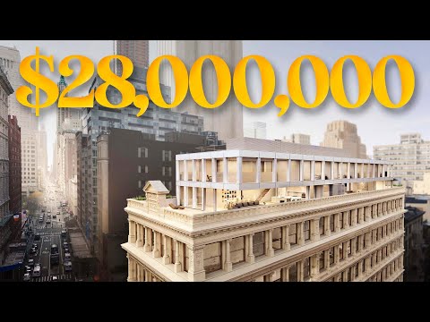 Inside the $28 Million LA Inspired MEGA PENTHOUSE COLLECTION in NEW YORK CITY