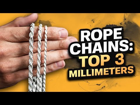 Top 3 Silver Rope Chains BUYER'S GUIDE