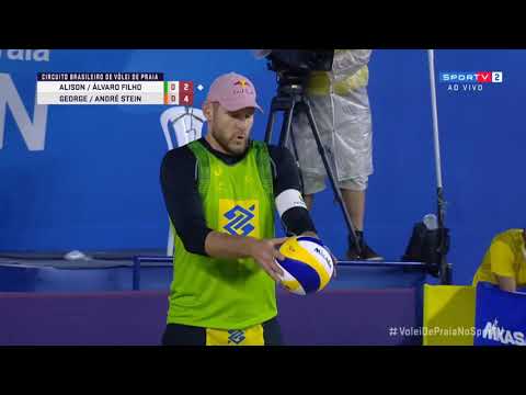 Alisson e Álvaro Filho x André e George