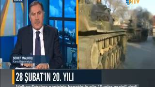 NTV Canlı Yayın Konuğu Şeref Malkoç