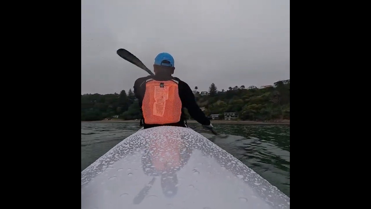 Karaka Bay #surfski #paddler #newzealand