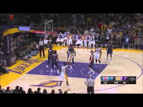 Jordan Hill Lakers Highlights 2013/14