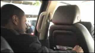 Usher - Moving Mountains Rehearsal in the Car