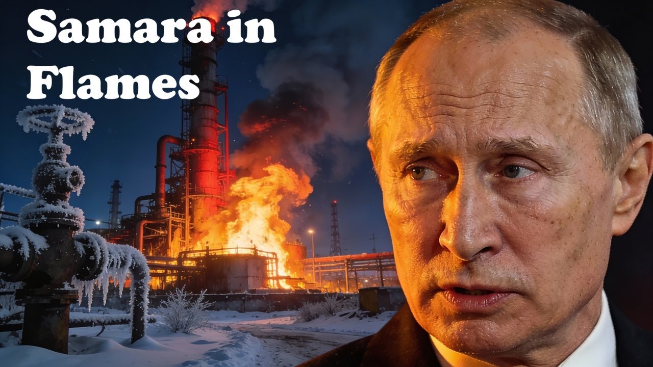 SECOND NIGHT OF THE NEW YEAR, SECOND REFINERY BURNS AS UKRAINIAN DRONES STRIKE DEEP INSIDE RUSSIA