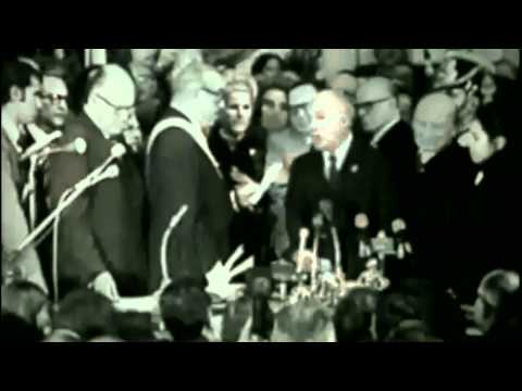 Asunción de López Rega como Ministro de Bienestar Social