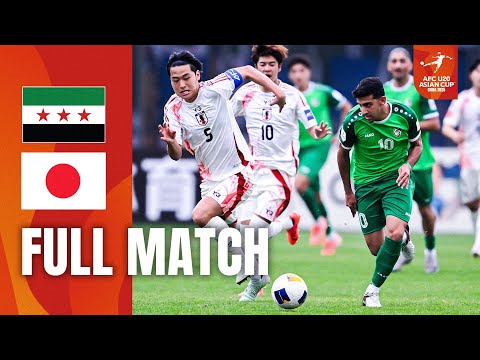 Syria vs. Japan | Full Match | AFC U20 Asian Cup™ China 2025