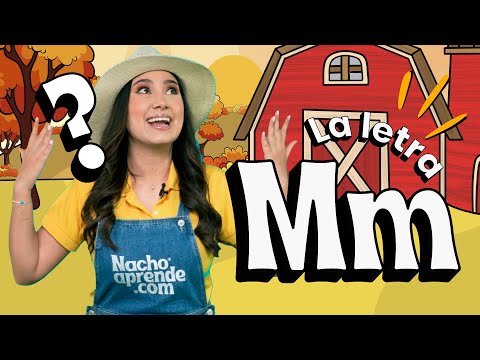 La LETRA M – ma me mi mo mu – Videos para NIÑOS