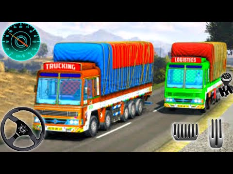 Offroad Cargo Indian Truck Simulator 3D - Heavy Duty Transport Hill Driver [Android Gameplay]