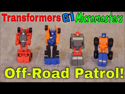 Transformers G1 Micromaster Off-Road Patrol - GotBot True Review NUMBER 615