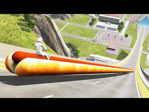 High speed freaky jumps #38 - Beamng.Drive