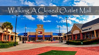 Walking A Closed Outlet Mall - Tanger Outlets in Myrtle beach, SC