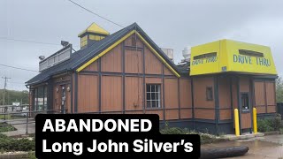 Abandoned Long John Silvers Hazleton Pennsylvania ￼walk around before and after footage